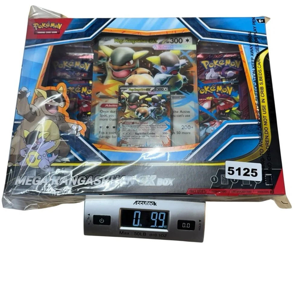 NEW Pokemon TCG Mega Kangaskhan Ex Collection w/Promo + 4 Packs SEALED BOX 5125